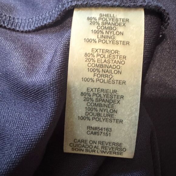 NWT Karl Lagerfeld Navy Floral Lace Maxi Gown - Picture 12 of 12